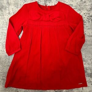 Chloé Kids Red Bow Dress – Size‎ 2T | Holiday & Party